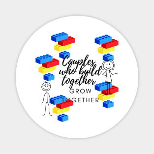 Couples grow Together Magnet